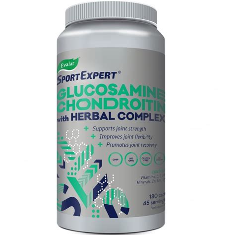 СпортЭксперт Глюкозамин Хондроитин Хербал, капс. №180 (Glucosamine ...