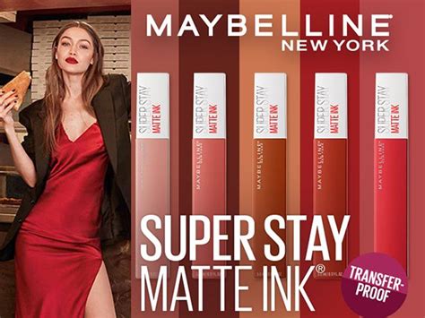 Maybelline Superstay Matte Ink Longlasting Liquid Red Nude Lipstick