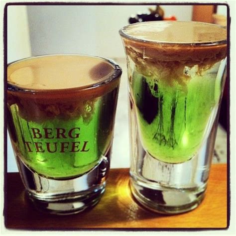 Ghost Buster Shots Peach Schnapps Midori Baileys | Peach schnapps ...