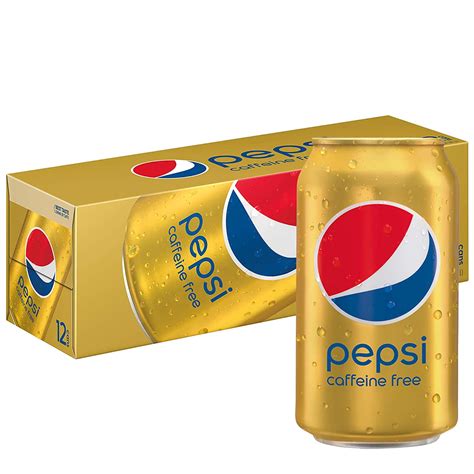 Pepsi Caffeine Free Cola Soda 12 Fl Oz 12 Count