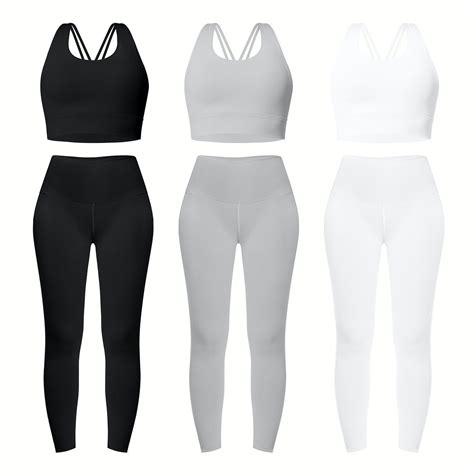Basic Sportswear Psd Mockup Leggings And Sports Bra Womens Apparel Set