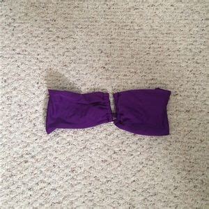Swim Purple Bandeau Bikini Top Poshmark
