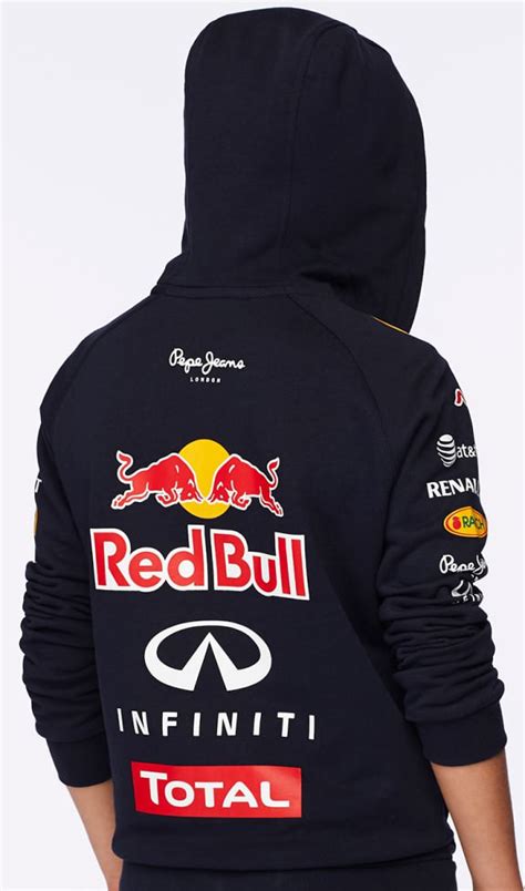 AUTHENTIC PEPE JEANS INFINITI RED BULL RACING F1 TEAM 2014 KIDS HOODY ...