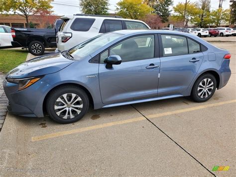 2021 Celestite Gray Metallic Toyota Corolla Hybrid LE 139955286 Photo