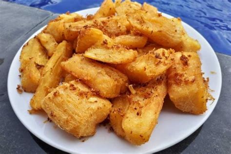 Resep Singkong Goreng Merekah Sempurna