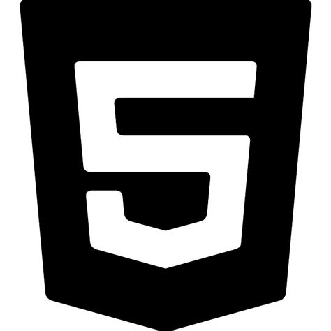 Html5 Vector SVG Icon - SVG Repo