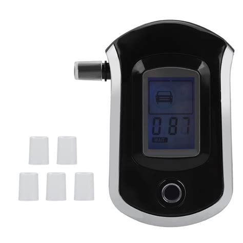 Digital Breath Alcohol Tester Professional Car Alcoholimetro ...