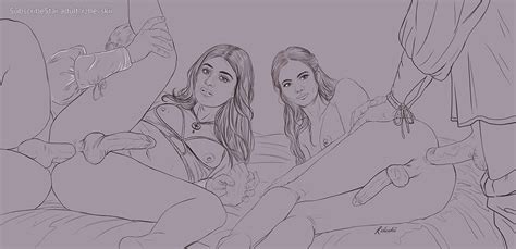 Ciri And Yennefer Sketch Futa By Rzhevskii Hentai Foundry