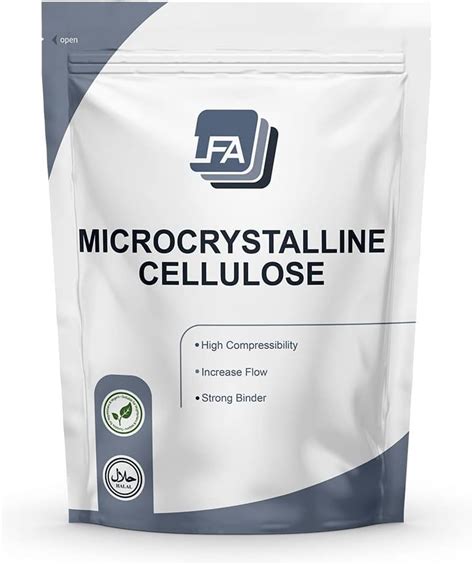 Microcrystalline Cellulose Powder - MCC 102-1 kg - Tablet Pill Binding ...