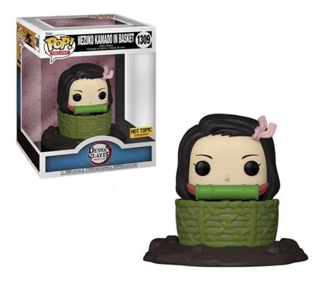 Funko Pop Demon Slayer Nezuko Kamado In Basket Hot Topic Env O Gratis
