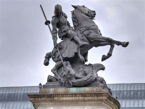 Statue of St George, Newcastle War... © David Dixon :: Geograph Britain ...