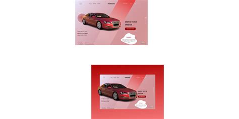Car Web Landing Page Figma