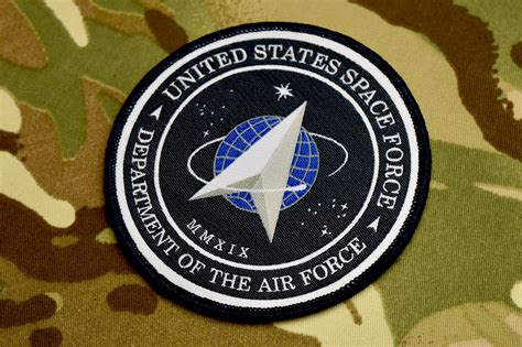 United States Space Force Patch Britkitusa