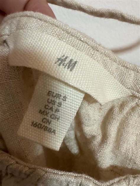 H M Spaghetti Strap Nude US S Women S Fashion Tops Blouses On Carousell