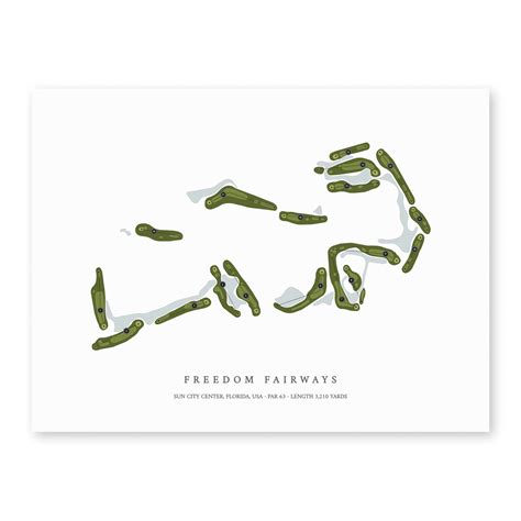 Freedom Fairways | Golf Course Map