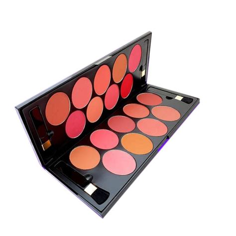 Glamorous Face 9 9 Color Blusher Palette Makeup Blush Kit