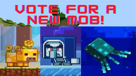 How To Vote For A New Minecraft Mob Minecraft Mob Vote Youtube