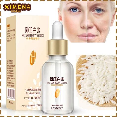 Ximena White Rice Serum 15ml Moisturizing Volcanic Rice Collagen