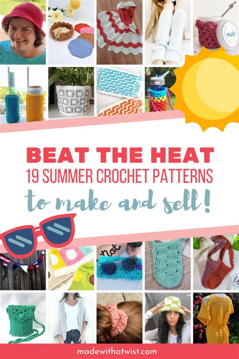 Beat The Heat 19 Crochet Patterns For Summer Made With A Twist