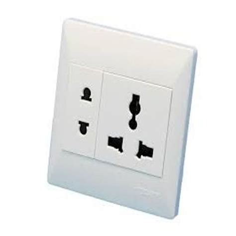 Long Lasting Shock Strong Highly Efficient White Electric Switch Board