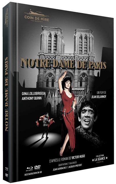 Notre Dame De Paris Édition Prestige Collector Limitée Et Numérotée Combo Blu Ray Dvd Jean