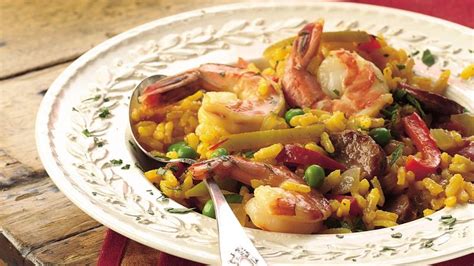 Sausage And Shrimp Paella Recipe Bettycrocker