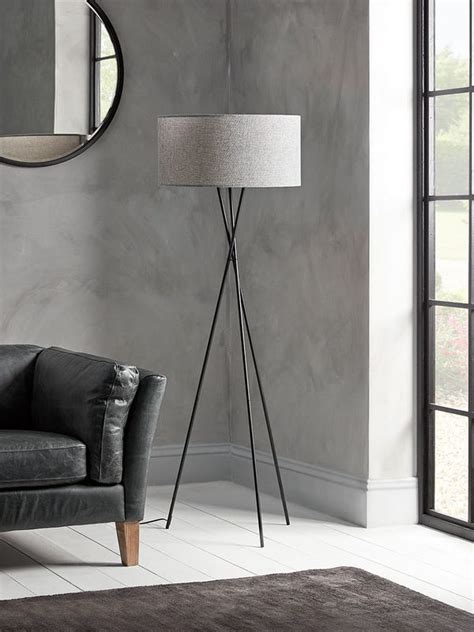 Black And Silver Floor Lamp Atelier Yuwaciaojp