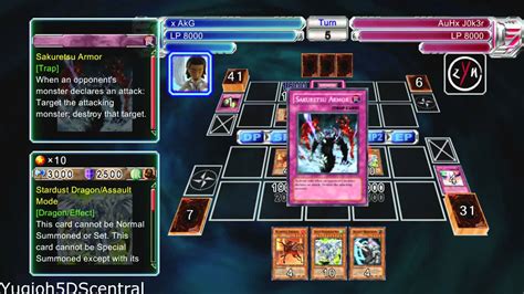 Yugioh 5ds Decade Duels Plus Stardust Dragonassault Mode Deck Gameplay