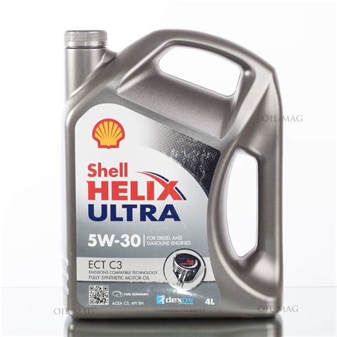 OLEJ SILNIKOWY SHELL HELIX ULTRA ECT C3 5W/30 4L – Oil Mag