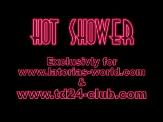 Lady Latoria Hot Shower Version 2 Wmv 1A SM Videoclips By TopDomina24 Clips4Sale