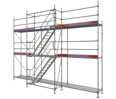 Aluminium Scaffold Platform Staircases By Scafom Rux