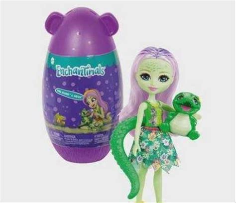 Enchantimals сюрприз яйцо Энди аллигатор крокодил | Festima.Ru ...