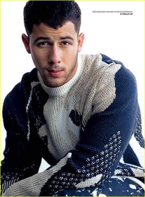 Nick Jonas Flaunts His Bulging Biceps For Gq Thailand Thanks Dwayne Johnson For The Smolder