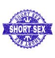Scratched Textured Vip Sex Stamp Seal Royalty Free Vector