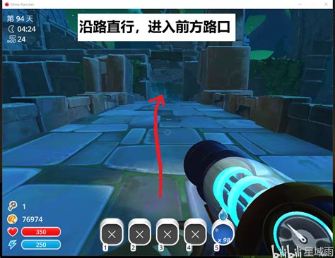 史莱姆牧场：量子遗迹地面路线（10个宝藏球2个巨型史莱姆） 哔哩哔哩