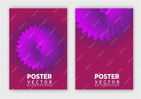 Premium Vector Set Of Editable Poster Template Can Be Used For Poster Brochure Magazine