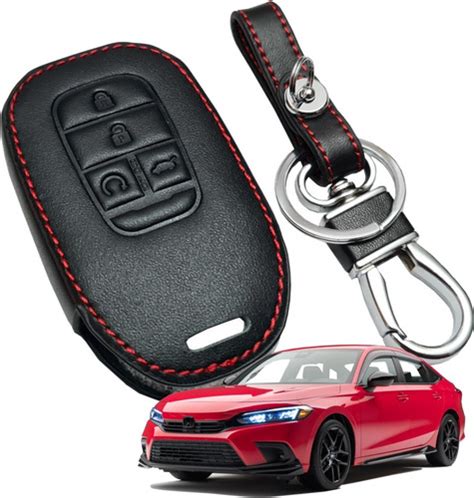 Funda Llave Piel Botones Honda Civic Meses Sin Intereses