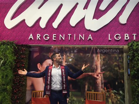 Mr Gay Pride Espa A Y Mr Gay World Promocionan El Turismo Lgbt En Argentina Mr Gay Espa A