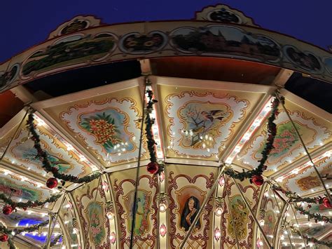 Carousel Christmas Market Free Photo On Pixabay