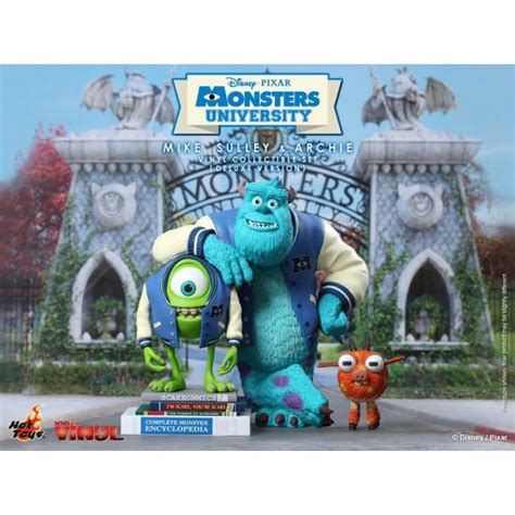Hot Toys MMSV Disney Pixar Monsters University Vinyl Mike Sulley Archie Deluxe Version
