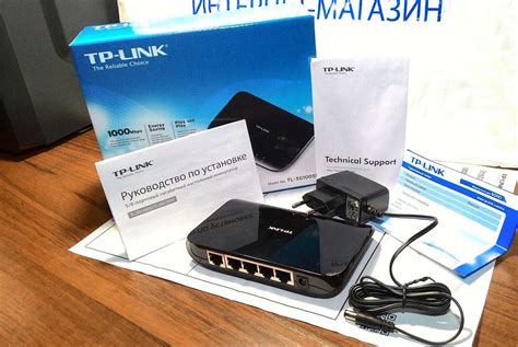 Коммутатор TP-LINK TL-SG1005D SWITCH 5PORT Ethernet 10/100/1000M ...