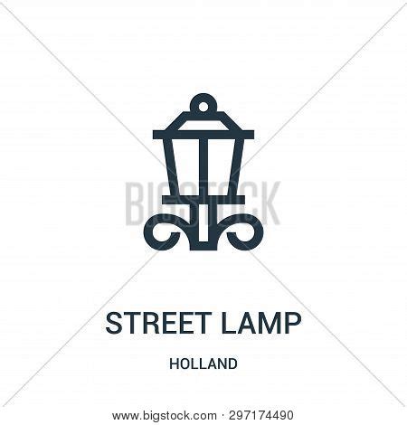 Street Lamp Icon Vector Photo Free Trial Bigstock