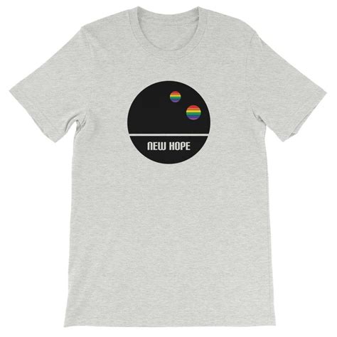 Lgbtq New Hope Sci Fi Pride Rainbow Shirt Gay Sci Fi Tee Gay Etsy