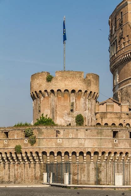 Premium Photo The Mausoleum Of Hadrian Known As The Castel Sant