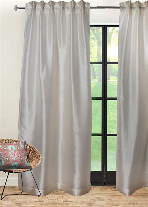 Get Sheer Off White Curtain 84 Inches X 54 Inches 7 X 45 At