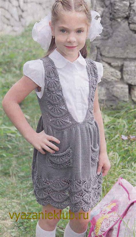 Сарафан для девочки - Для девочек - Каталог файлов - Вязание для детей