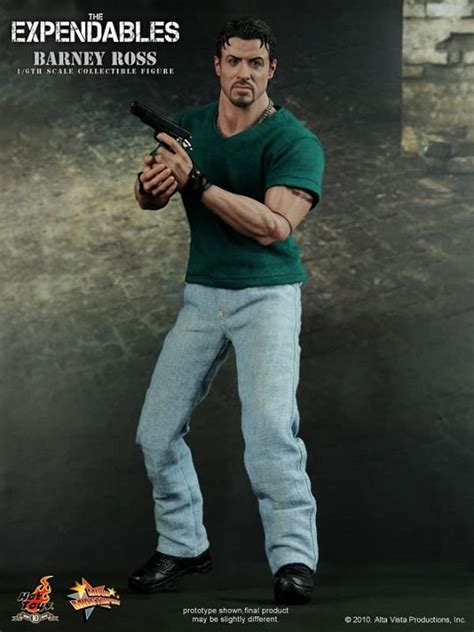 Barney Ross Scale Figure Mms The Expendables Hot Toys Cawette Jones