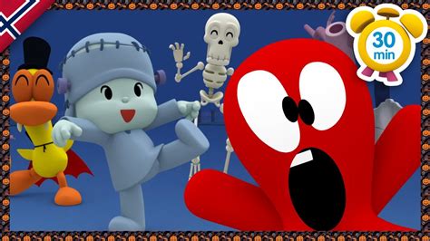 Halloween tegnefilmer for barn Bøø POCOYO på Norsk Tegneserier