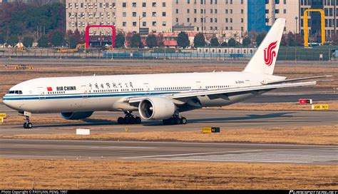 B 2045 Air China Boeing 777 39LER Photo By PAIYUAN PENG 1997 ID