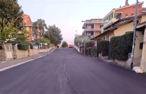 Ciampino Completato Il Rifacimento Di Via Icaro Al Lavoro Per